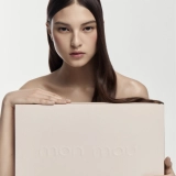 Набор шелковых аксессуаров Soft Silk Set Beige MON MOU — фото 3