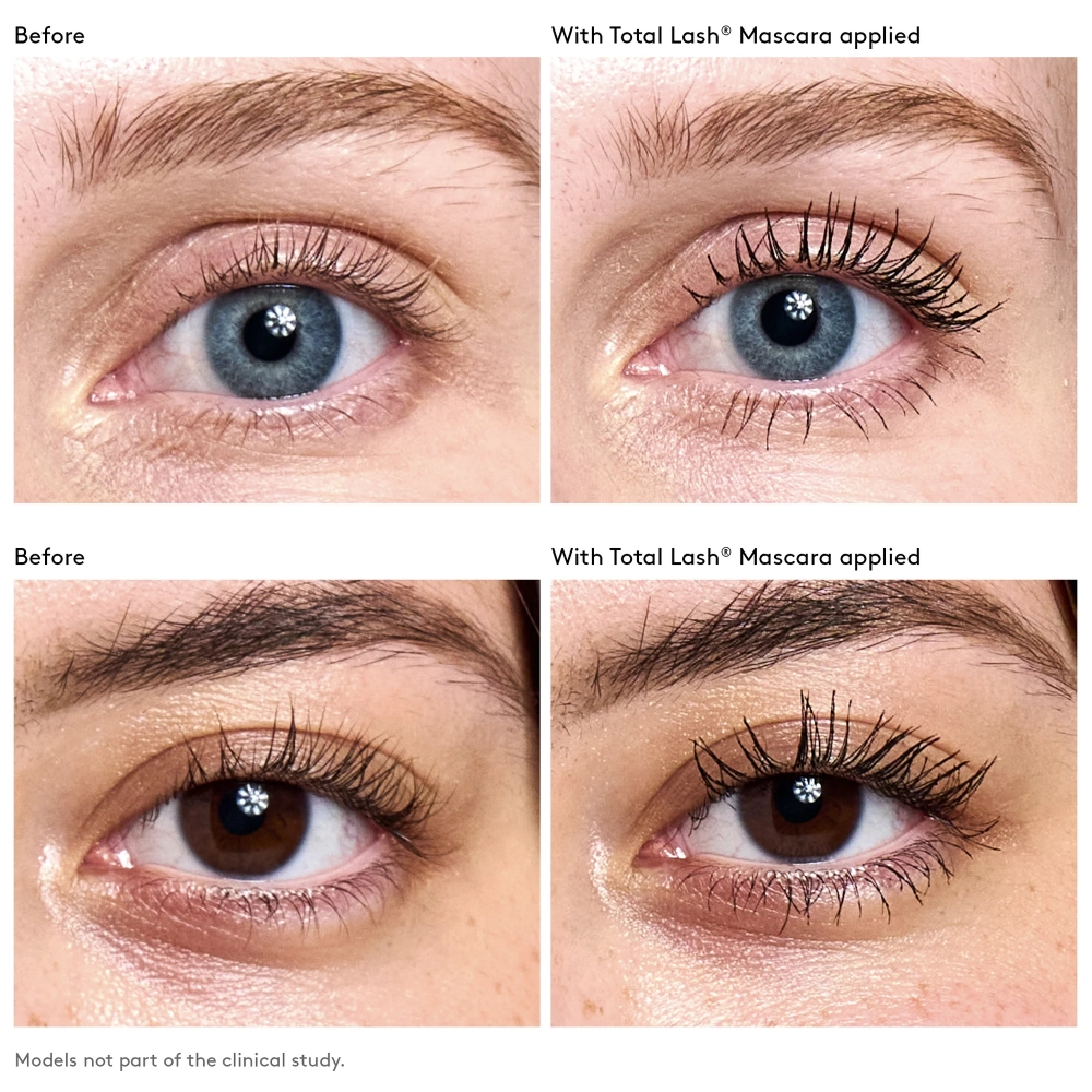 Сироватка, активатор і туш для вій 3 в 1 Total Lash™ Mascara COLORESCIENCE Відтінок Black — фото 5