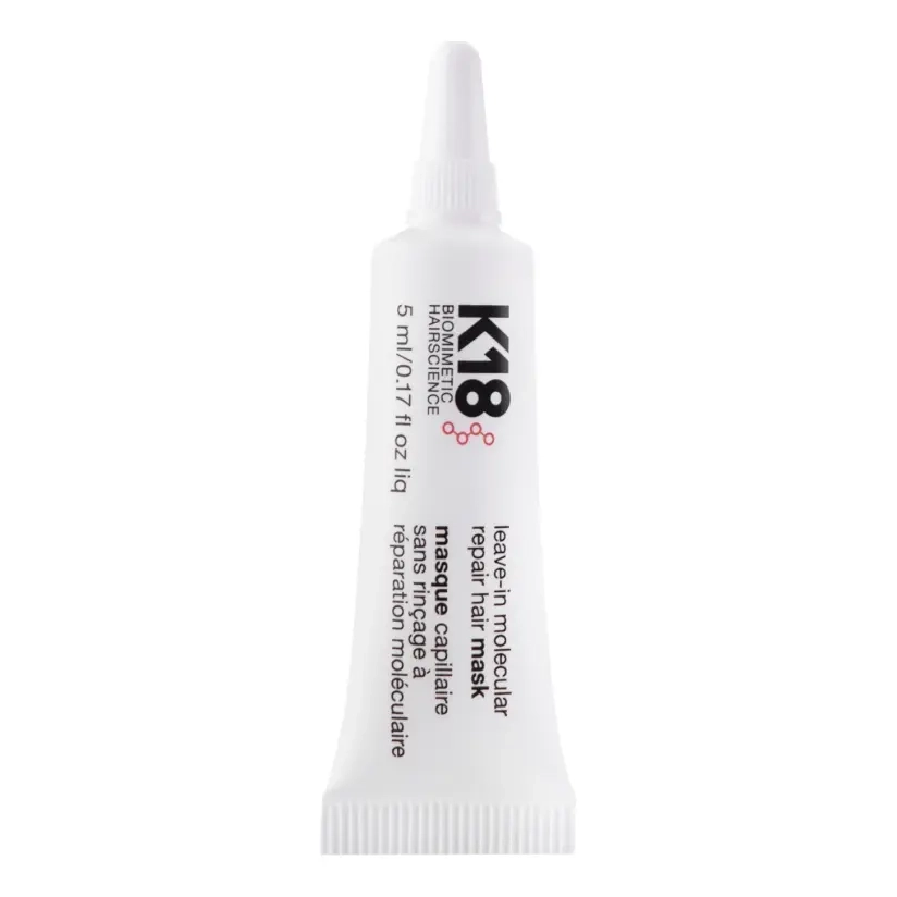 Незмивна маска для молекулярного відновлення волосся Leave-in Molecular Repair Hair Mask K18 Обʼєм 5 мл