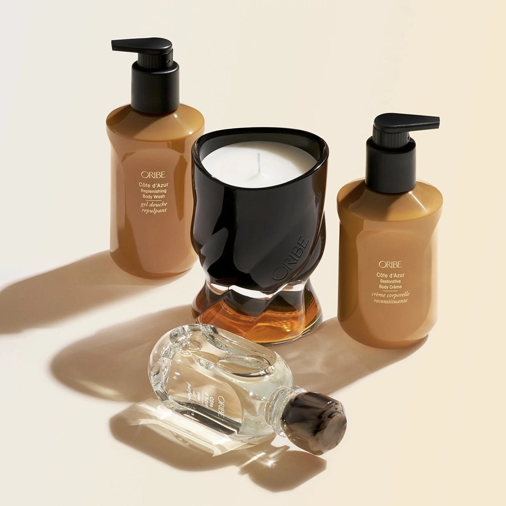 Пробуждающий гель для душа "Лазурный берег" Cote d'Azur Replenishing Body Wash ORIBE Объем 300 мл — фото 5