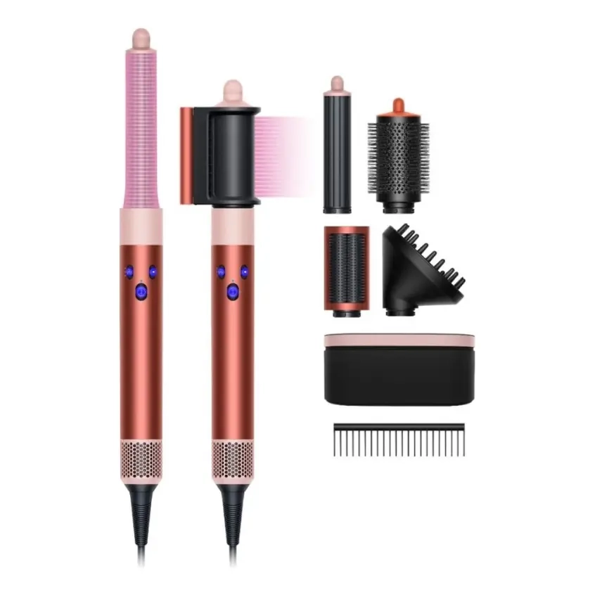 Стайлер для волос Airwrap HS05 Complete Long Volumise Strawberry Bronze/Blush Pink DYSON