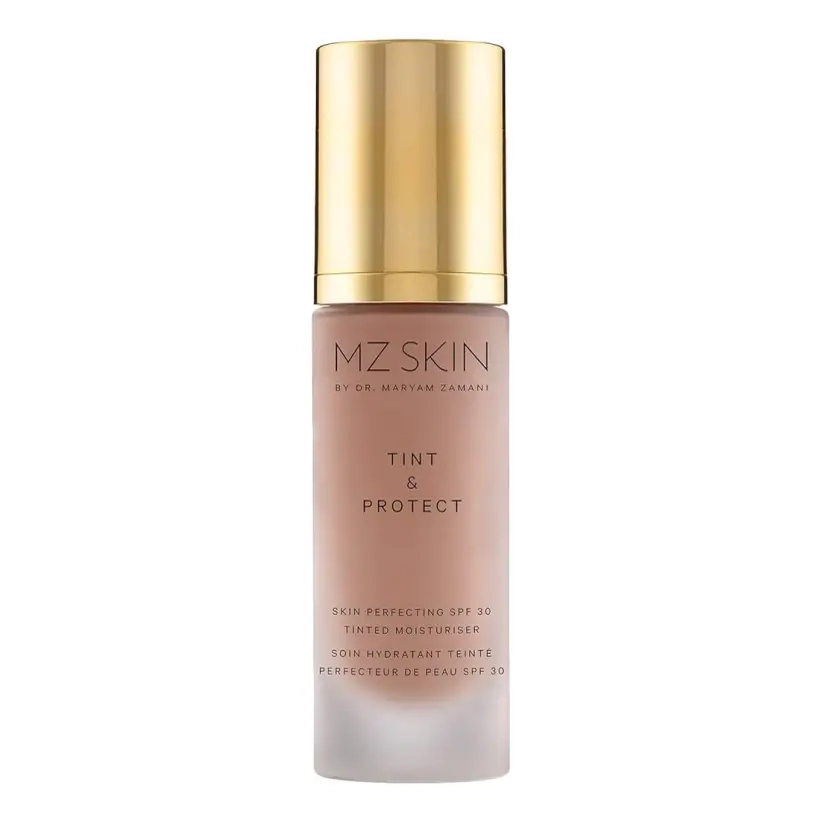 Зволожувальний тінт для обличчя з SPF 30 Tint & Protect SPF 30 MZ SKIN Обʼєм 30 мл