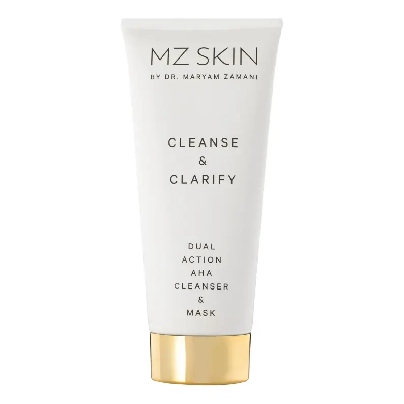 Очищающий гель с АНА кислотами Cleanse & Clarify MZ SKIN Объем 20 мл