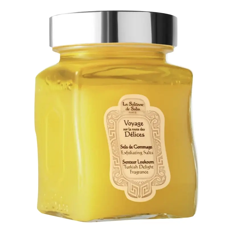 Сольовий скраб для тіла Лукум Exfoliating Salts Loukoum LA SULTANE DE SABA Обʼєм 300 мл