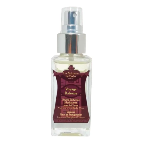 Зволожуючий спрей для тіла з ароматом лотоса та франжипані Body Mist Moisturizing Lotus and Frangipani Flower 50 мл