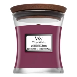 Ароматична свічка з ароматом буряка, ягід та апельсину Mini Wild Berry & Beets WOODWICK Вага 85 г