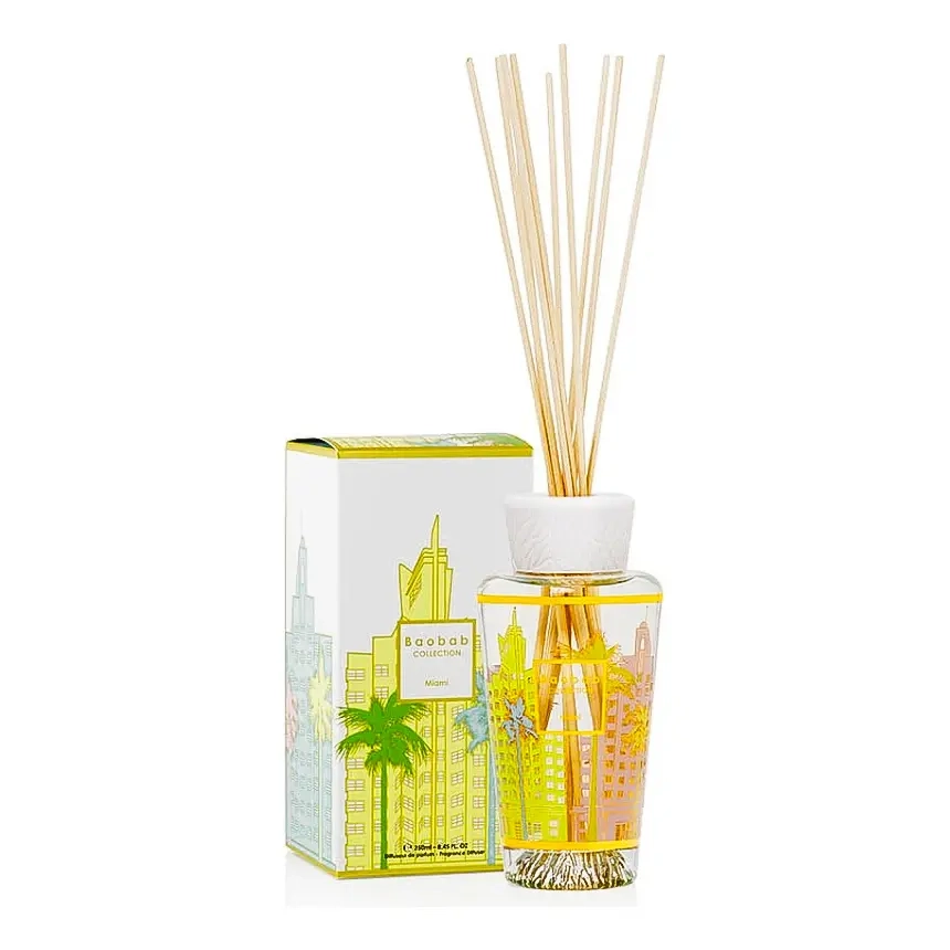 Аромадифузор з ароматом кипарису та морської солі Diffuser My First Baobab Miami BAOBAB COLLECTION Обʼєм 250 мл