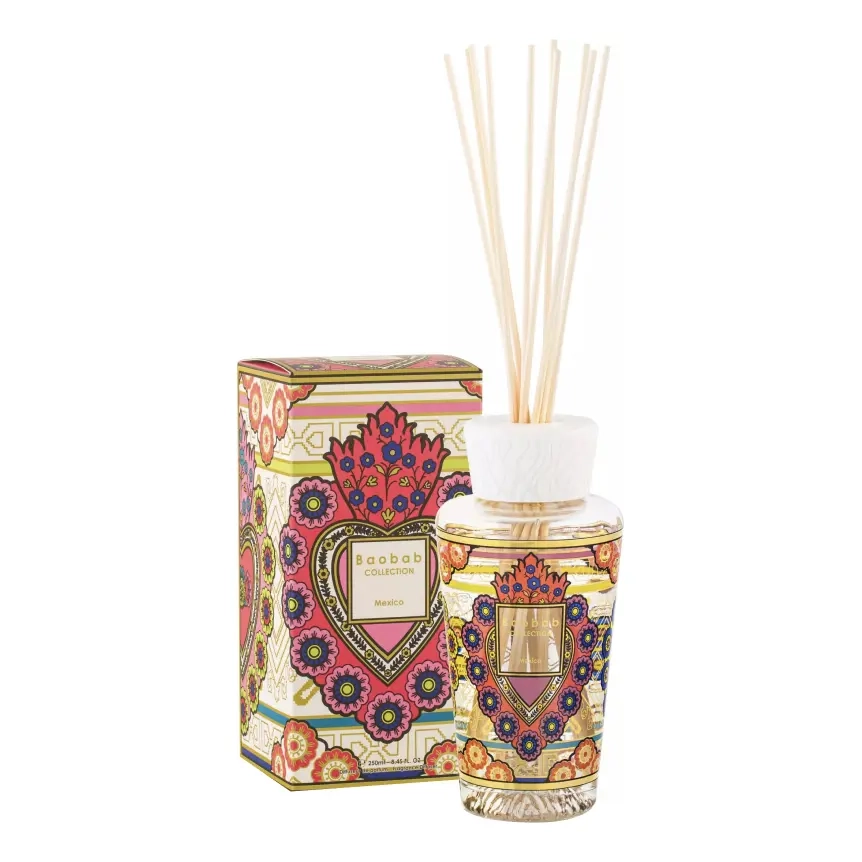 Аромадифузор з ароматом чорної смородини, фрезії та кедра Diffuser My First Baobab Mexico BAOBAB COLLECTION Обʼєм 250 мл