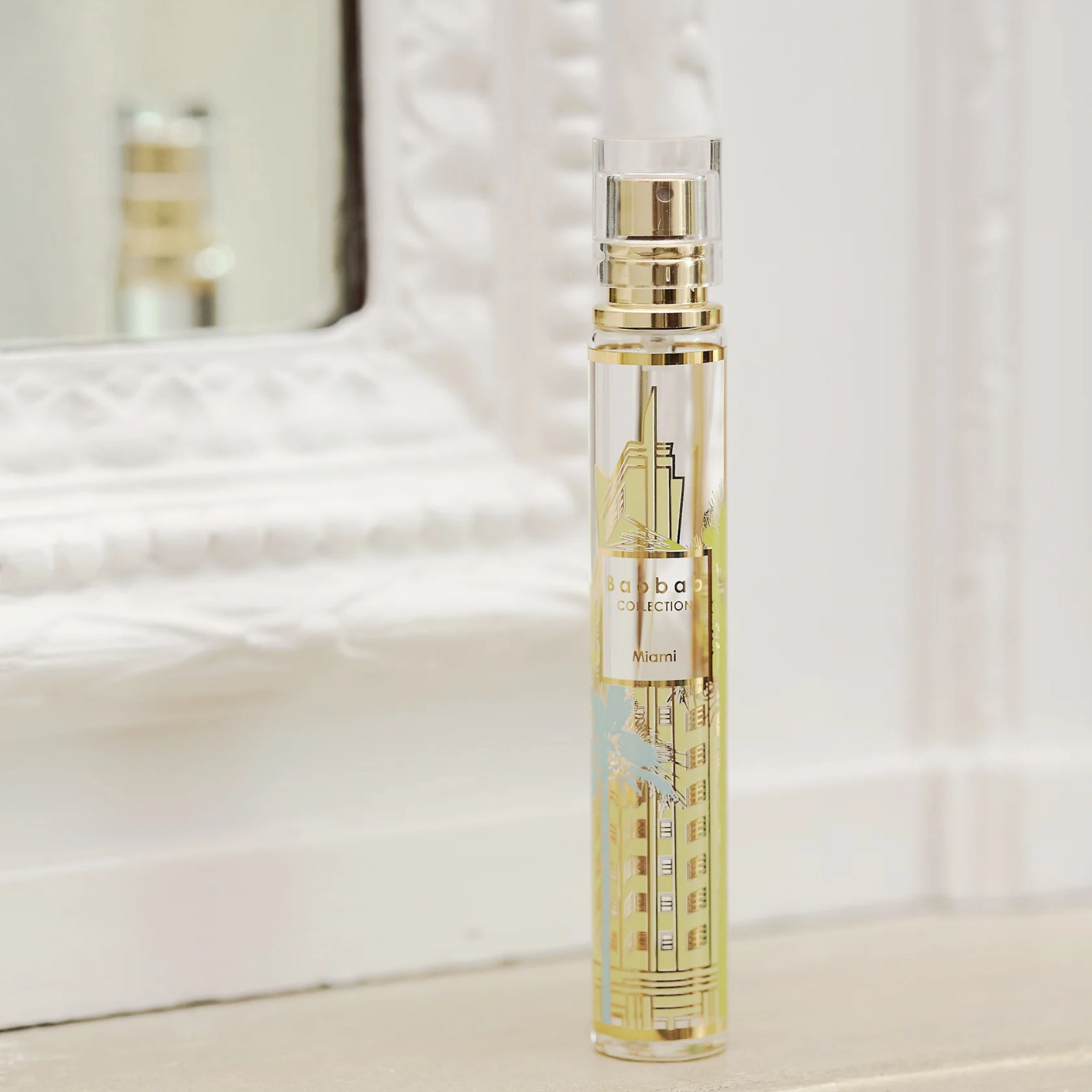 Спрей для дома с ароматом кипариса и морской соли Home Spray My First Baobab Miami BAOBAB COLLECTION Объем 44 мл — фото 2