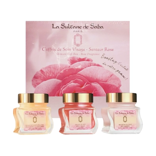 Набір для догляду за шкірою з ароматом троянди Skincare Gift Box Rose Fragrance la-sultane-de-saba