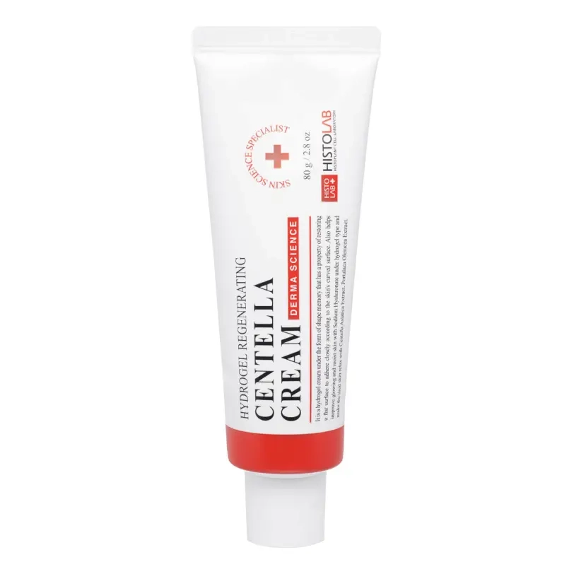 Багатофункціональний відновлюючий гідрогель з центеллою Centella Red Cream HISTOLAB Обʼєм 80 мл