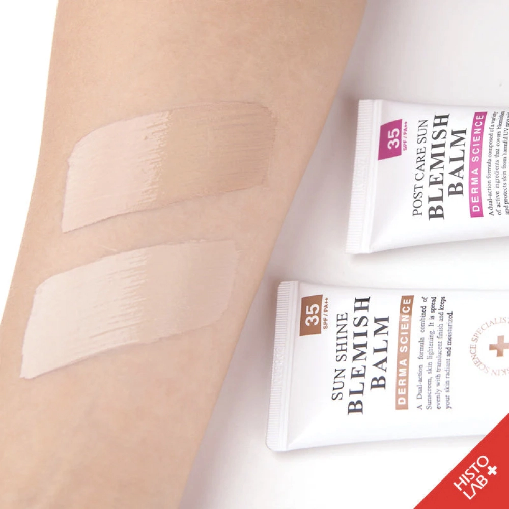 Зволожуючий ВВ крем з SPF 35+ Sun Shine SPF+35 Blemish Balm HISTOLAB Обʼєм 50 мл — фото 2