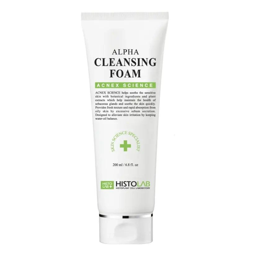 Очищающая пенка для лица Альфа Alfa Cleansing Foam HISTOLAB Объем 200 мл