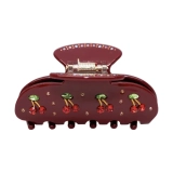 Заколка-краб для волос Sweetheart Clip in Bordeaux Cherry Pie EMI JAY