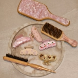 Міні щітка для волосся Mini Boar Bristle Brush in Pink Chantilly EMI JAY — фото 6