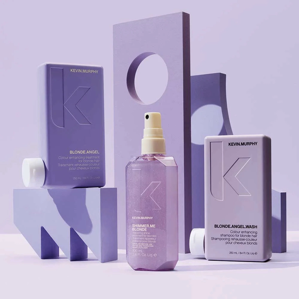 Спрей-шиммер для блиску світлого волосся Shimmer.Me.Blonde KEVIN.MURPHY Обʼєм 100 мл — фото 3