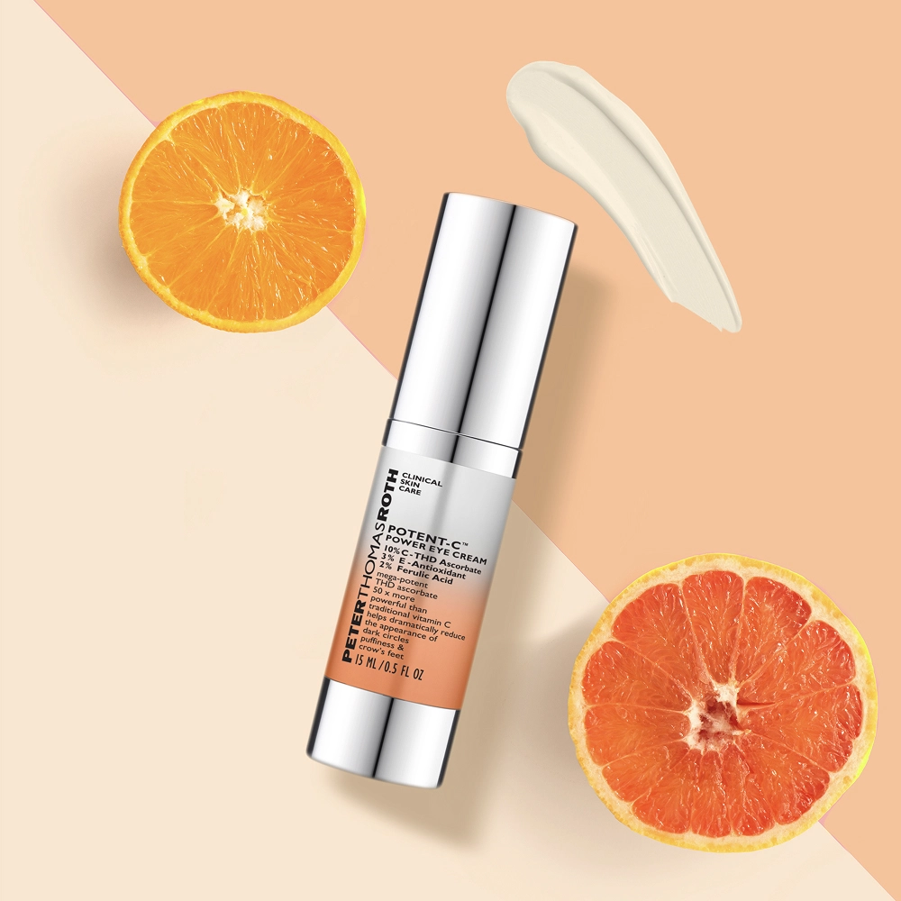 Антиоксидантний крем для шкіри навколо очей з вітаміном С Potent C™ Power Eye Cream PETER THOMAS ROTH Обʼєм 15 мл — фото 3