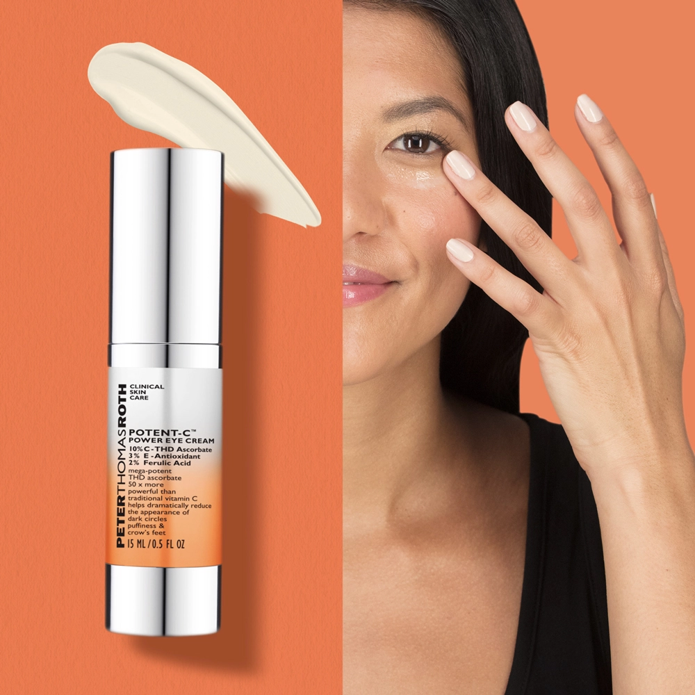 Антиоксидантний крем для шкіри навколо очей з вітаміном С Potent C™ Power Eye Cream PETER THOMAS ROTH Обʼєм 15 мл — фото 4