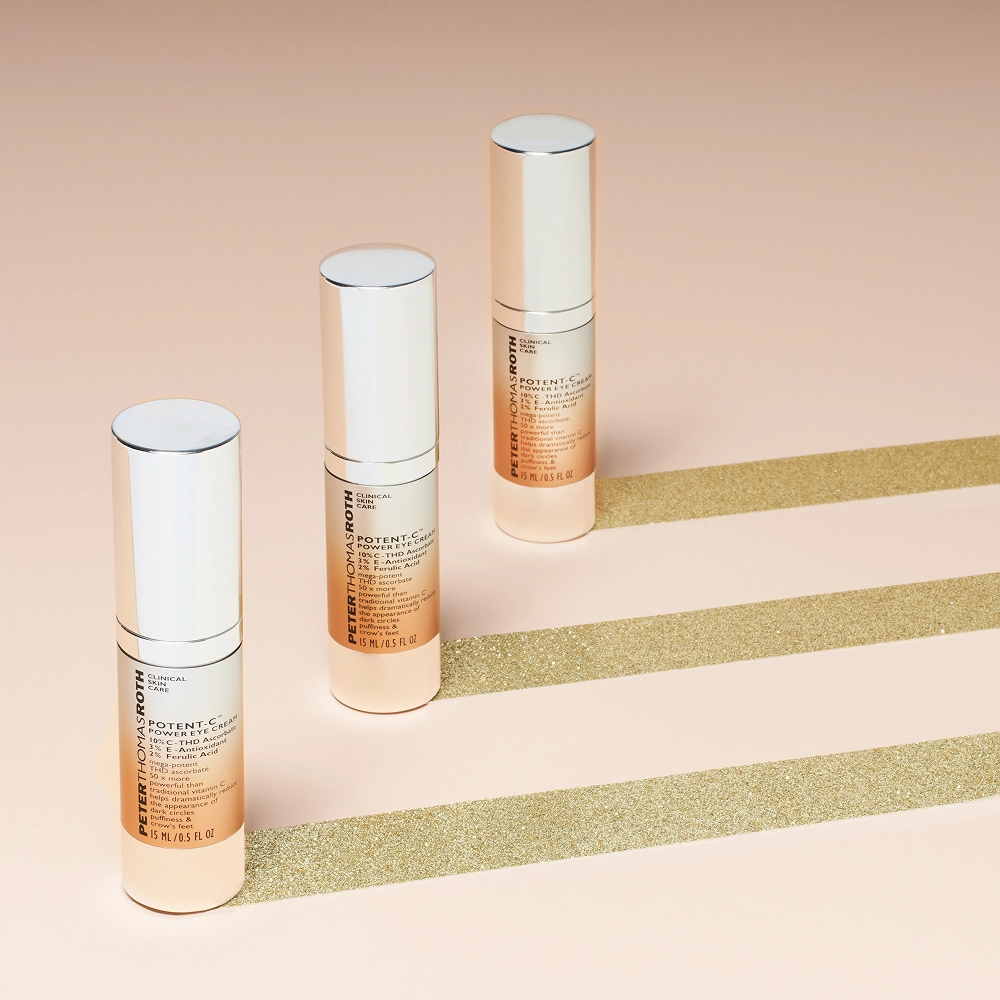 Антиоксидантний крем для шкіри навколо очей з вітаміном С Potent C™ Power Eye Cream PETER THOMAS ROTH Обʼєм 15 мл — фото 5