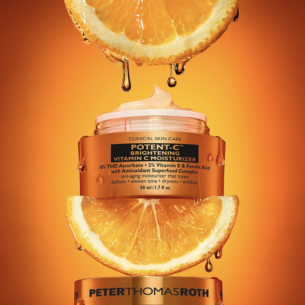 Антиоксидантний крем для обличчя з вітаміном С Potent C™ Power Moisturizer PETER THOMAS ROTH Обʼєм 50 мл — фото 4