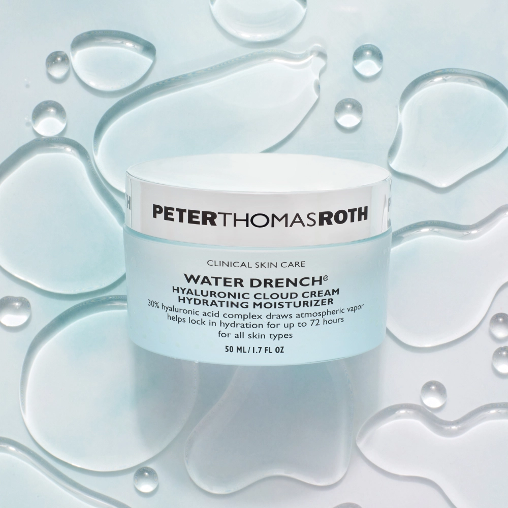 Зволожуючий крем для обличчя з гіалуроновою кислотою Water Drench® Hyaluronic Cloud Cream Hydrating Moisturizer PETER THOMAS ROTH Обʼєм 50 мл — фото 6