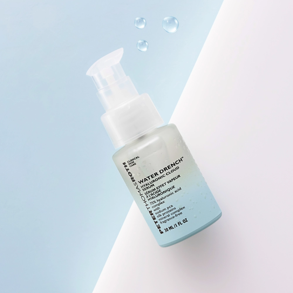 Зволожуюча сироватка для обличчя з гіалуроновою кислотою Water Drench® Hyaluronic Cloud Serum PETER THOMAS ROTH Обʼєм 30 мл — фото 4