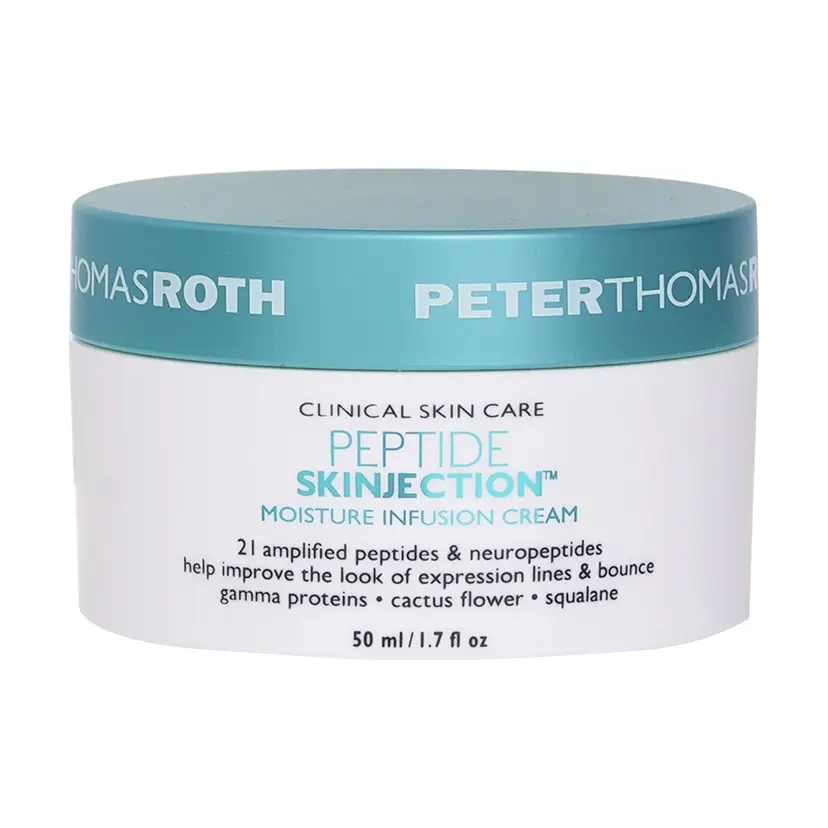 Антивіковий крем для інтенсивного зволоження обличчя Peptide Skinjection Moisture Infusion Cream PETER THOMAS ROTH Обʼєм 50 мл