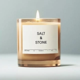 Соєва свічка з ароматом бергамоту та хінокі Candle Bergamot & Hinoki SALT & STONE Вага 240 г — фото 3