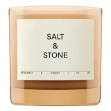 Соєва свічка з ароматом бергамоту та хінокі Candle Bergamot & Hinoki SALT & STONE Вага 240 г