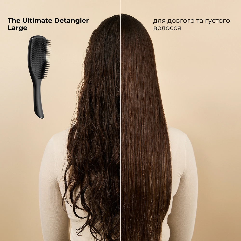 Щітка для волосся The Ultimate Detangler Large TANGLE TEEZER Відтінок Black Gloss — фото 5