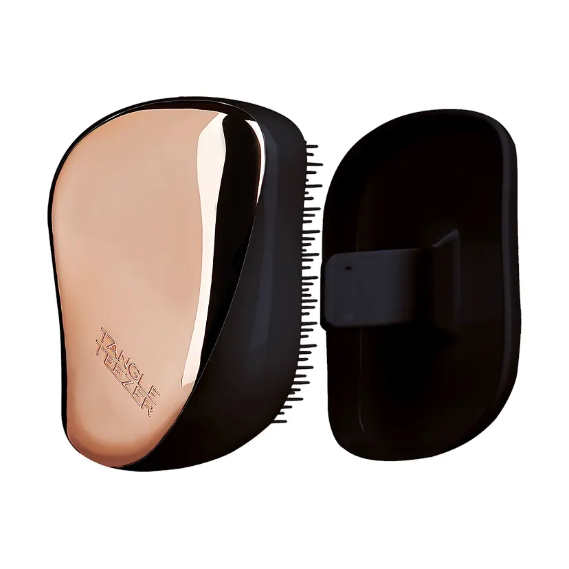 Щетка для волос Compact Styler TANGLE TEEZER Оттенок Rose Gold Black