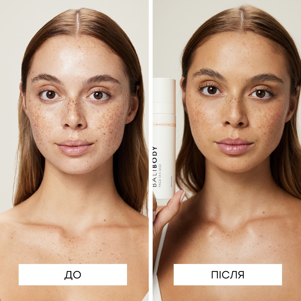 Спрей автозагар для лица Face Tan Mist Dark BALI BODY — фото 3