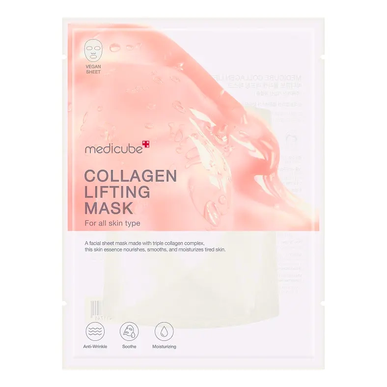 Ліфтинг маска з колагеном Collagen Lifting Mask MEDICUBE Вага 27 г