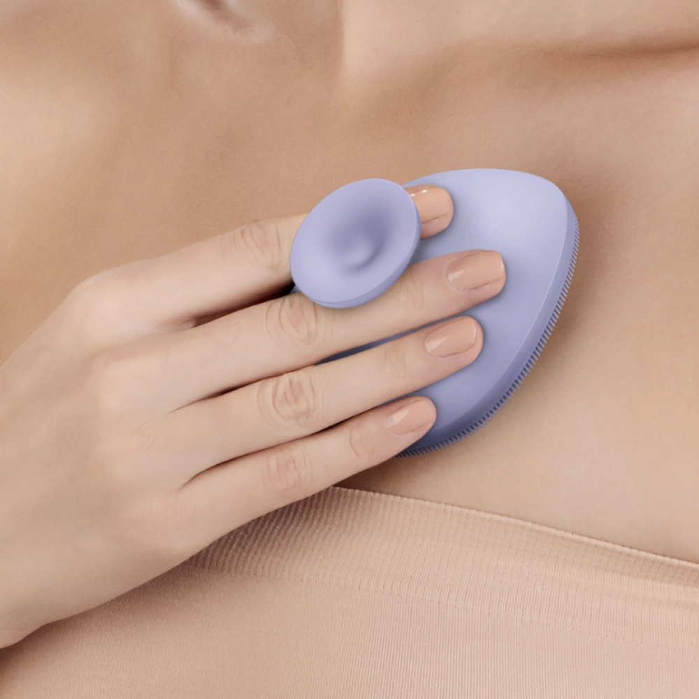 Щітка для тіла 4 в 1 Body Brush 4 in 1 GESKE Відтінок Purple — фото 2