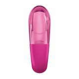 Масажер для очей тепло та холод Cool & Warm Eye Massager 7 in 1 GESKE Відтінок Magenta — фото 2