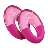 Масажер для очей тепло та холод Cool & Warm Eye Massager 7 in 1 GESKE Відтінок Magenta — фото 3