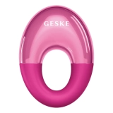 Масажер для очей тепло та холод Cool & Warm Eye Massager 7 in 1 GESKE Відтінок Magenta