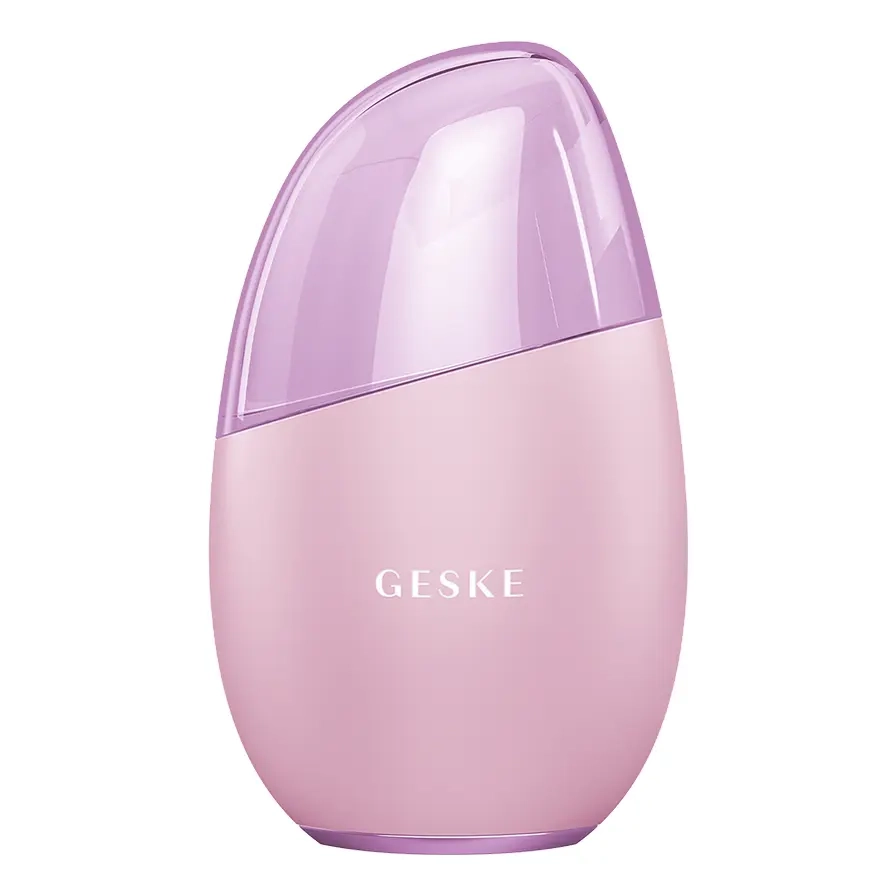 Масажер для очей та обличчя тепло та холод 7 в 1 Cool & Warm Eye and Face Massager 7 in 1 GESKE Відтінок Pink