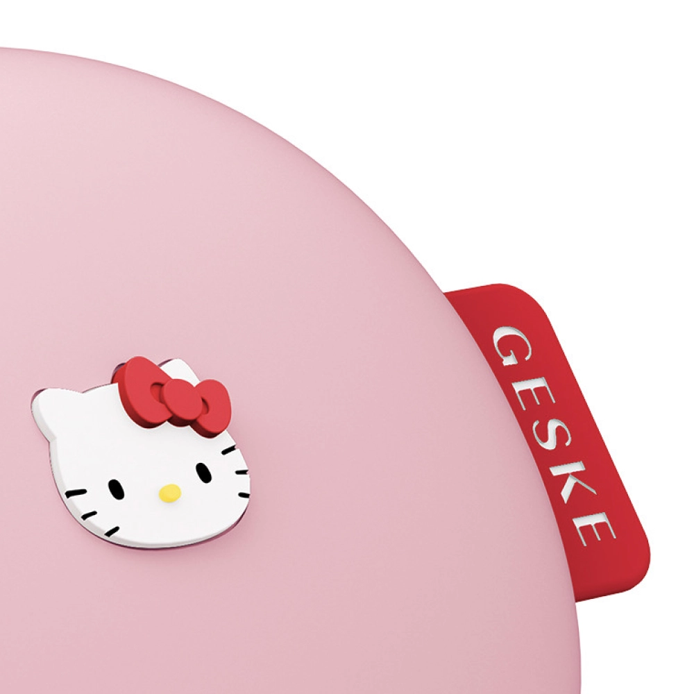 Щітка для обличчя 3 в 1 Хелло Кітті Facial Brush 3 in 1 Hello Kitty GESKE Відтінок Pink — фото 3