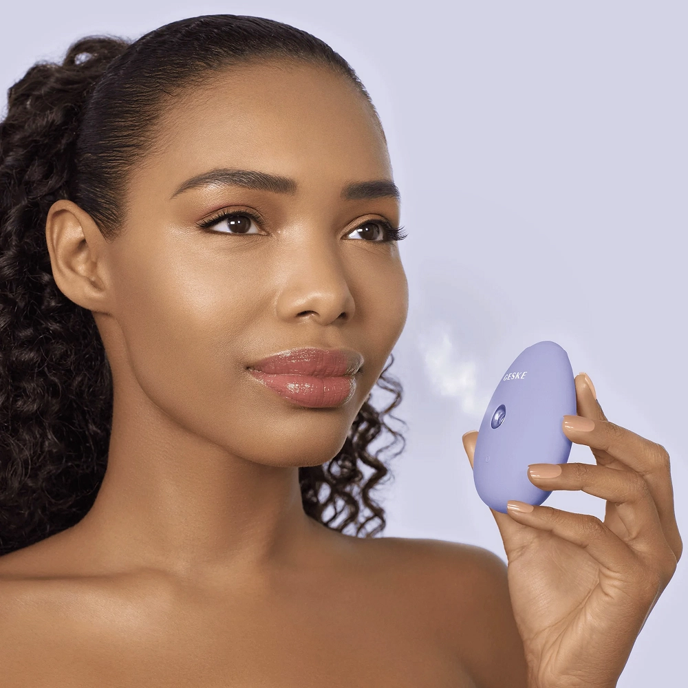 Електронний освіжувач для зволоження обличчя 4 в 1 Facial Hydration Refresher 4 in 1 GESKE Відтінок Purple — фото 2