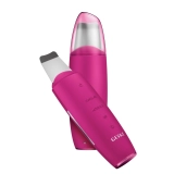 Пристрій для скрабування шкіри та усунення чорних цяток 9 в 1 MicroCurrent Skin Scrubber & Blackhead Remover 9 в 1 GESKE Відтінок Magenta — фото 5