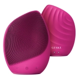 Електронна звукова щітка для обличчя 5 в 1 Sonic Facial Brush 5 in 1 GESKE Відтінок Magenta — фото 4