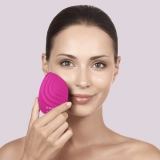 Електронна звукова щітка для обличчя 5 в 1 Sonic Facial Brush 5 in 1 GESKE Відтінок Magenta — фото 2