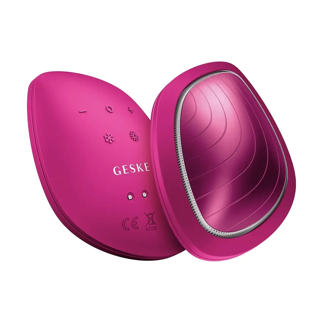 Звукова маска тепло та холод 9 в 1 Sonic Warm & Cool Mask 9 in 1 GESKE Відтінок Magenta