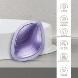 Звукова маска тепло та холод 9 в 1 Sonic Warm & Cool Mask 9 in 1 GESKE Відтінок Purple — фото 4