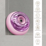 Звуковий масажер для обличчя та тіла тепло та холод 9 в 1 Sonic Cool & Warm Face and Body Massager 9 in 1 GESKE Відтінок Pink — фото 3