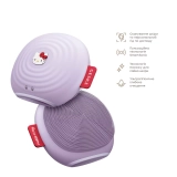 Електрична звукова термо щітка для обличчя 4 в 1 Sonic Thermo Facial Brush 4 in 1 Hello Kitty GESKE Відтінок Purple — фото 3