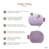 Електрична звукова термо щітка для обличчя 4 в 1 Sonic Thermo Facial Brush 4 in 1 Hello Kitty GESKE Відтінок Purple — фото 2