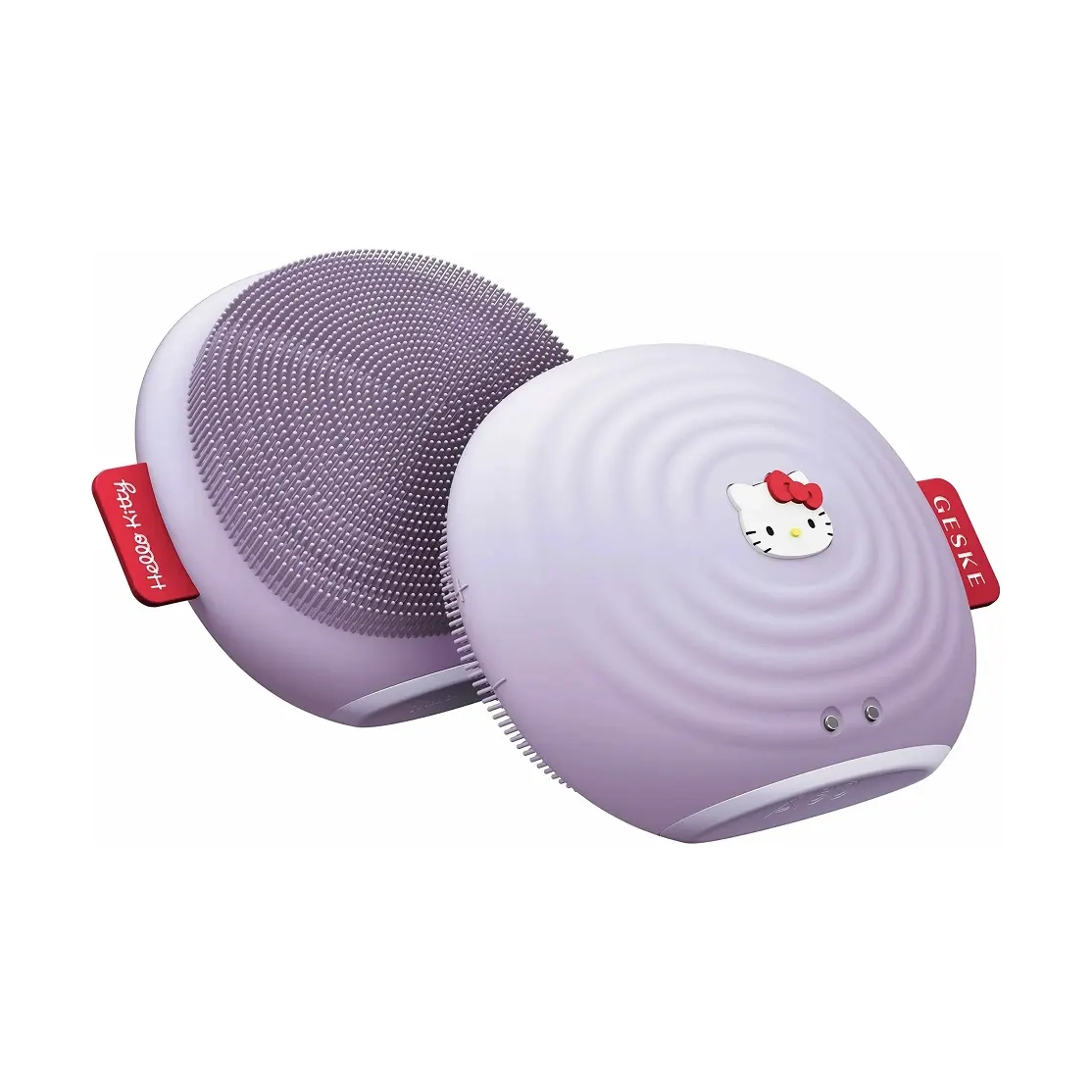Електрична звукова термо щітка для обличчя 4 в 1 Sonic Thermo Facial Brush 4 in 1 Hello Kitty GESKE Відтінок Purple