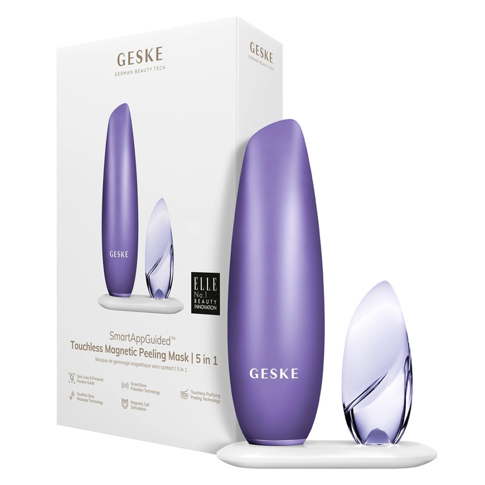 Бесконтактная магнитная пилинг-маска 5 в 1 Touchless Magnetic Peeling Mask 5 in 1 GESKE Оттенок Purple — фото 4